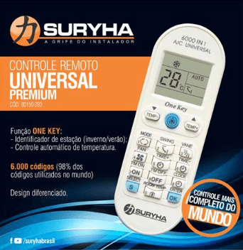 Controle universal de split
